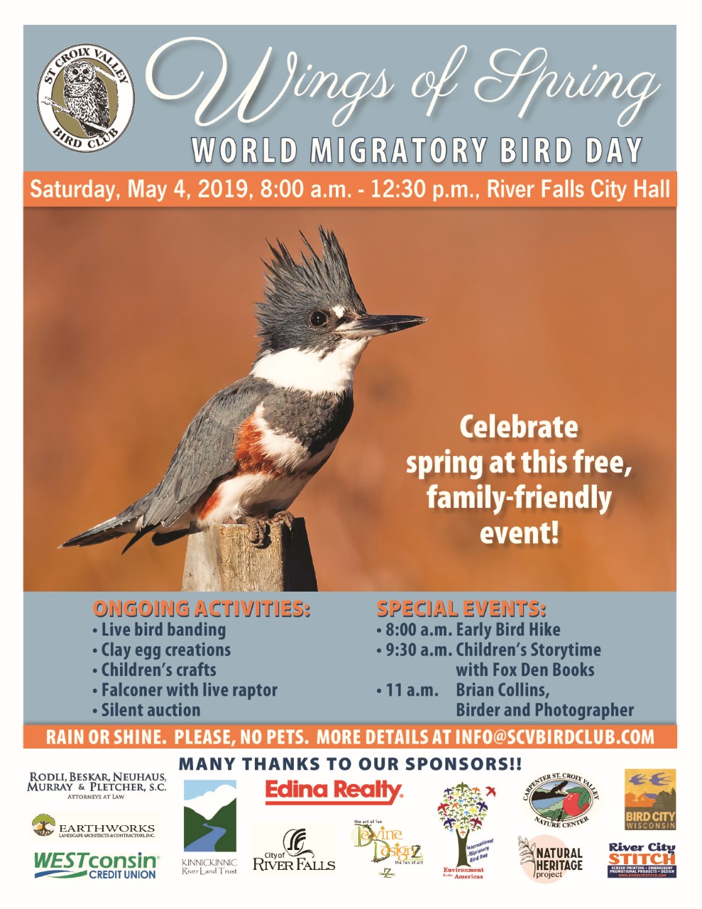 Wings of Spring Migratory Bird Festival World Migratory Bird Day